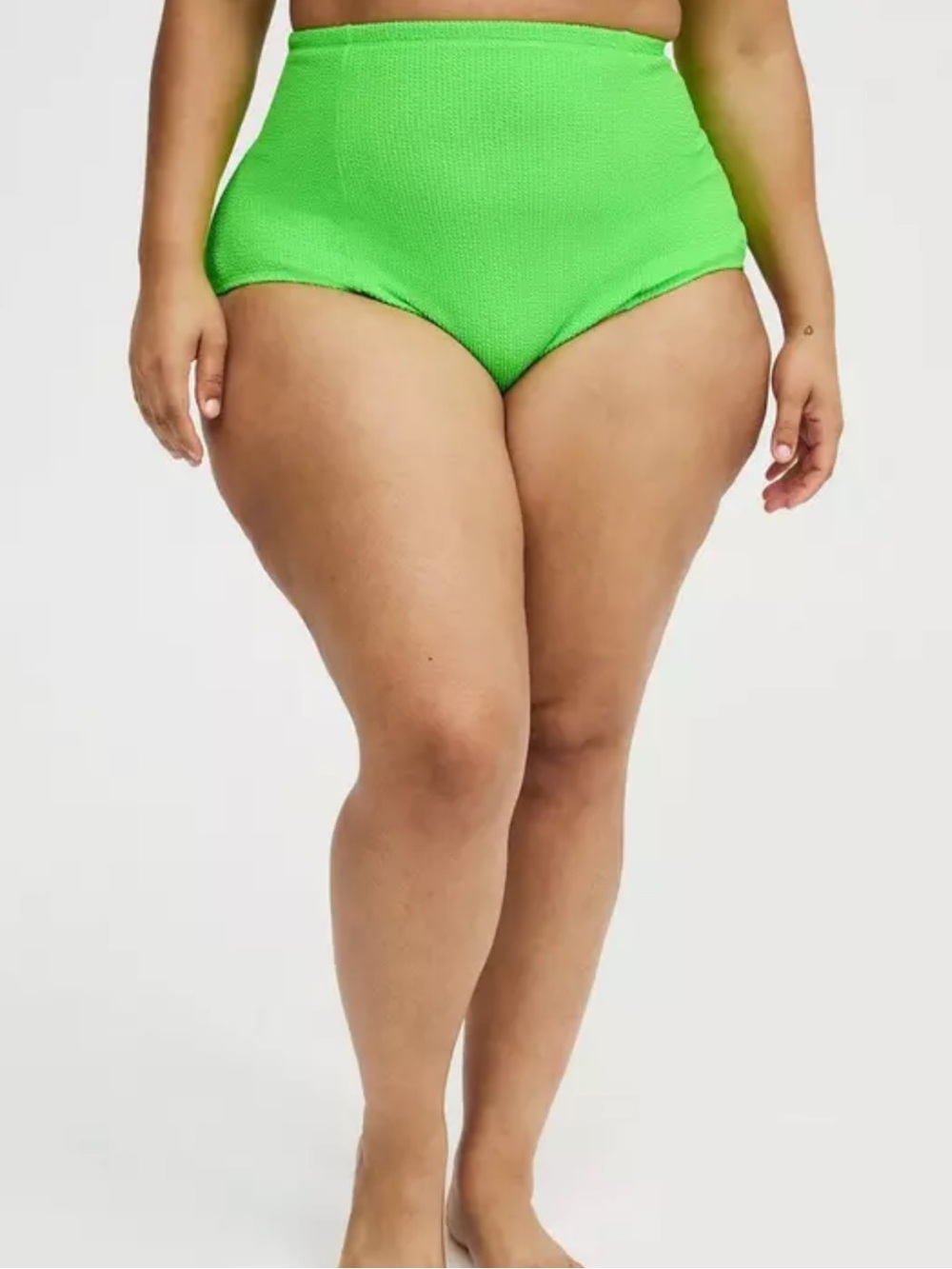 Torrid Textures Strappy Back Swim Bottoms